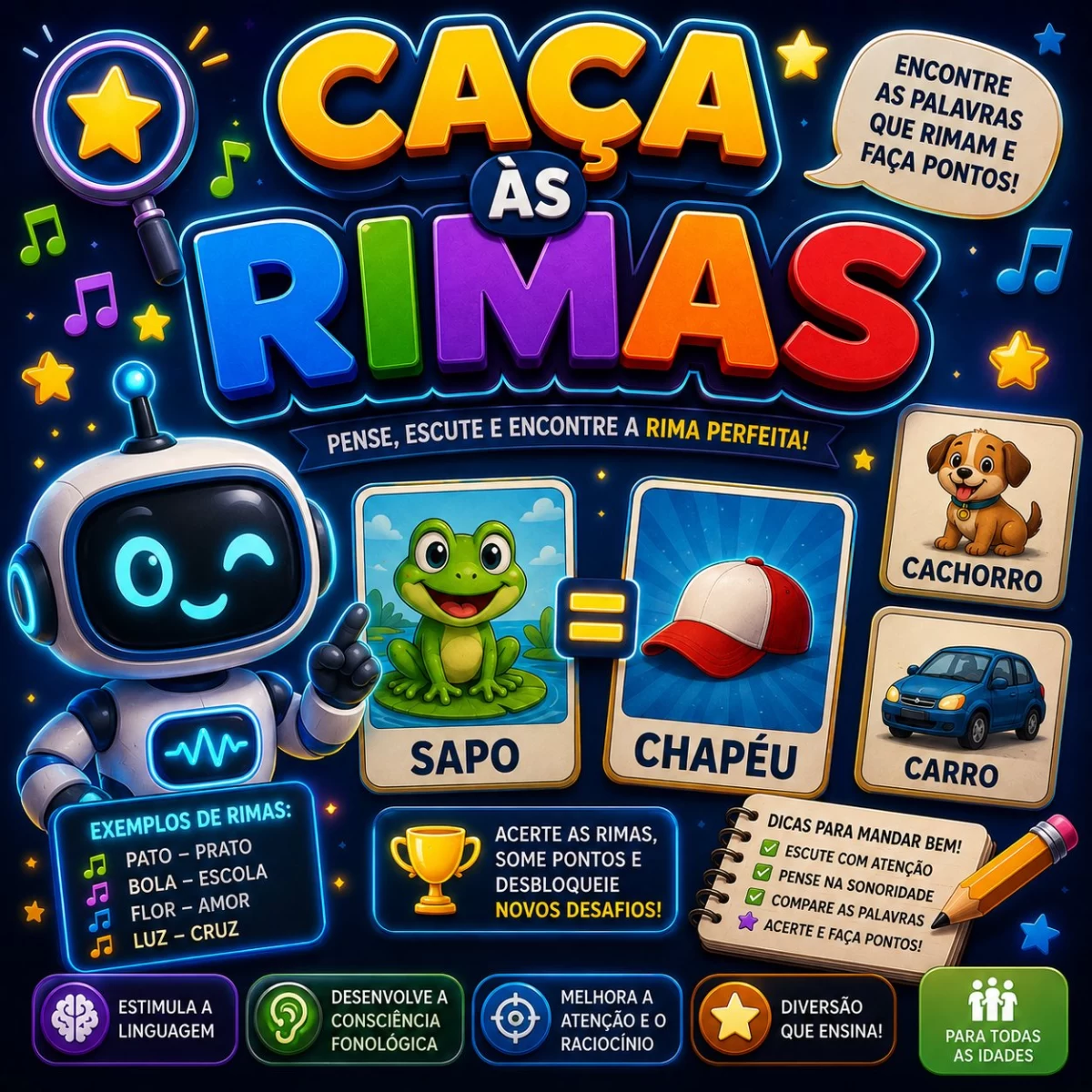 Capa do jogo Caça Às Rimas
