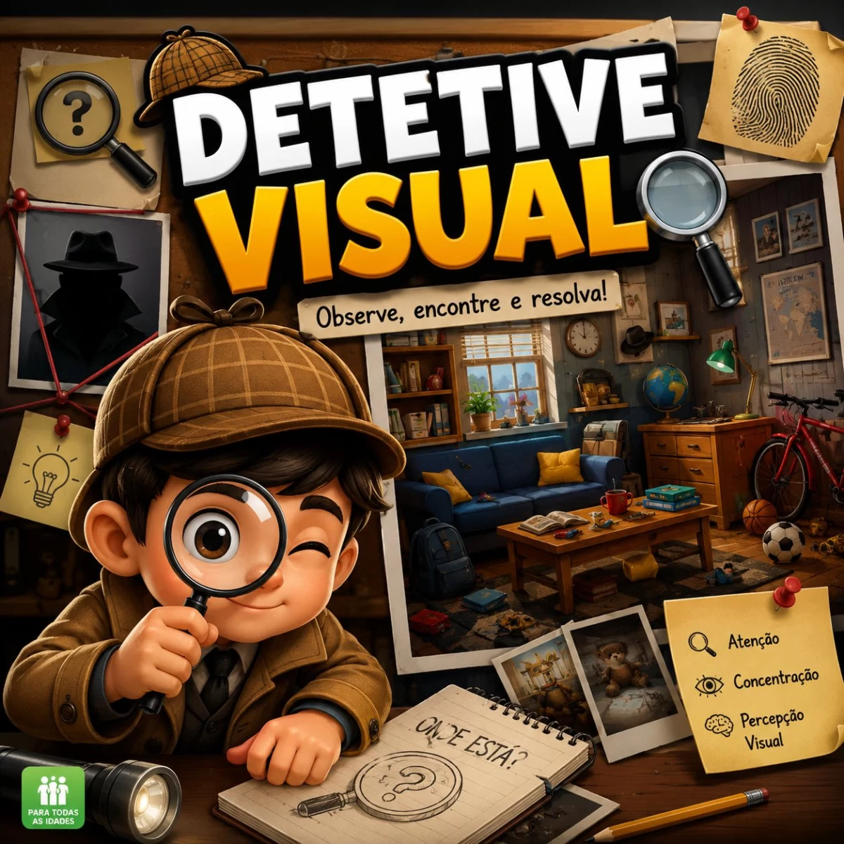 Capa do jogo Detetive Visual