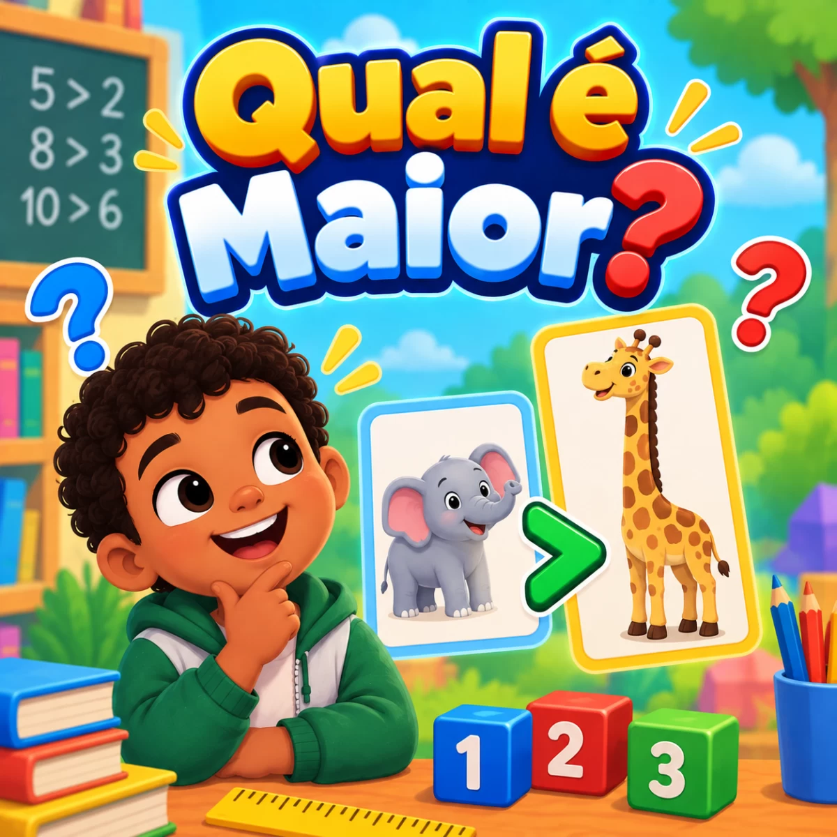 Capa do jogo Qual é Maior?