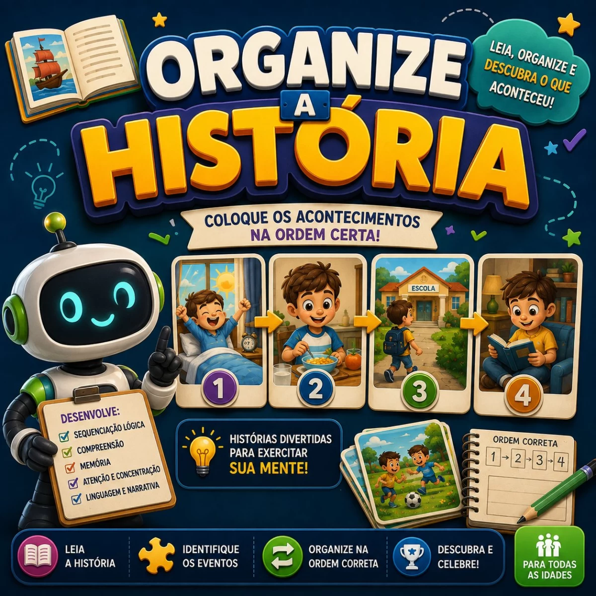 Capa do jogo Organize A História