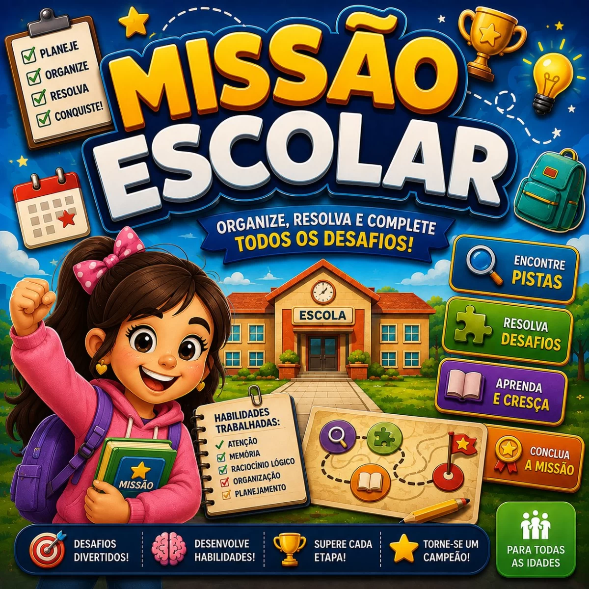 Capa do jogo Missão Escolar