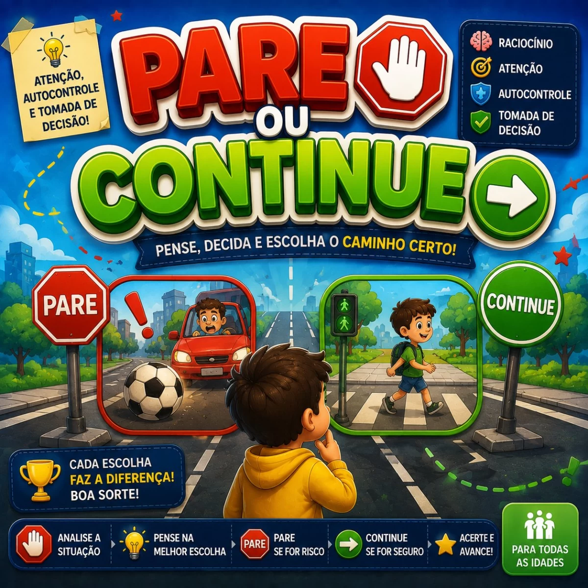 Capa do jogo Pare Ou Continue