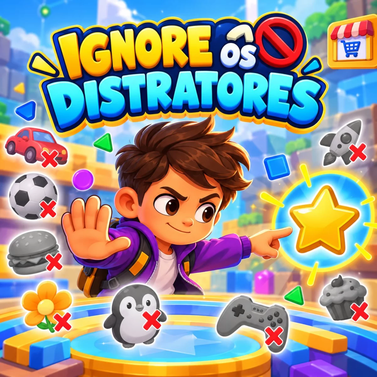 Capa do jogo Ignore os Distratores