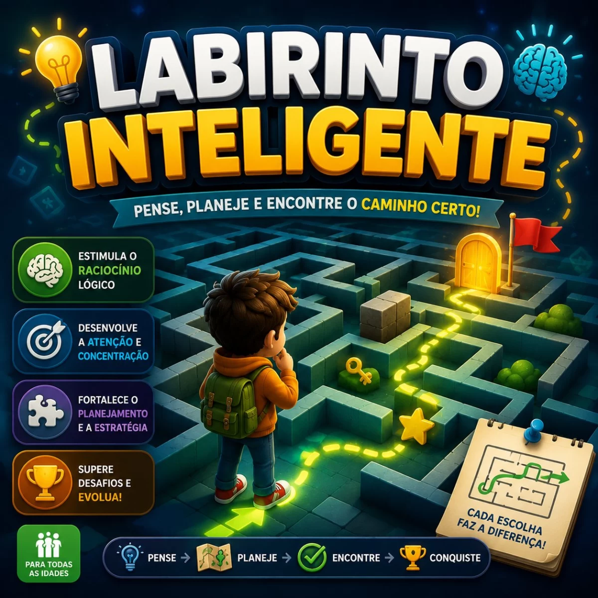 Capa do jogo Labirinto Inteligente